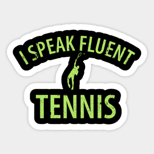 Tennis Sticker